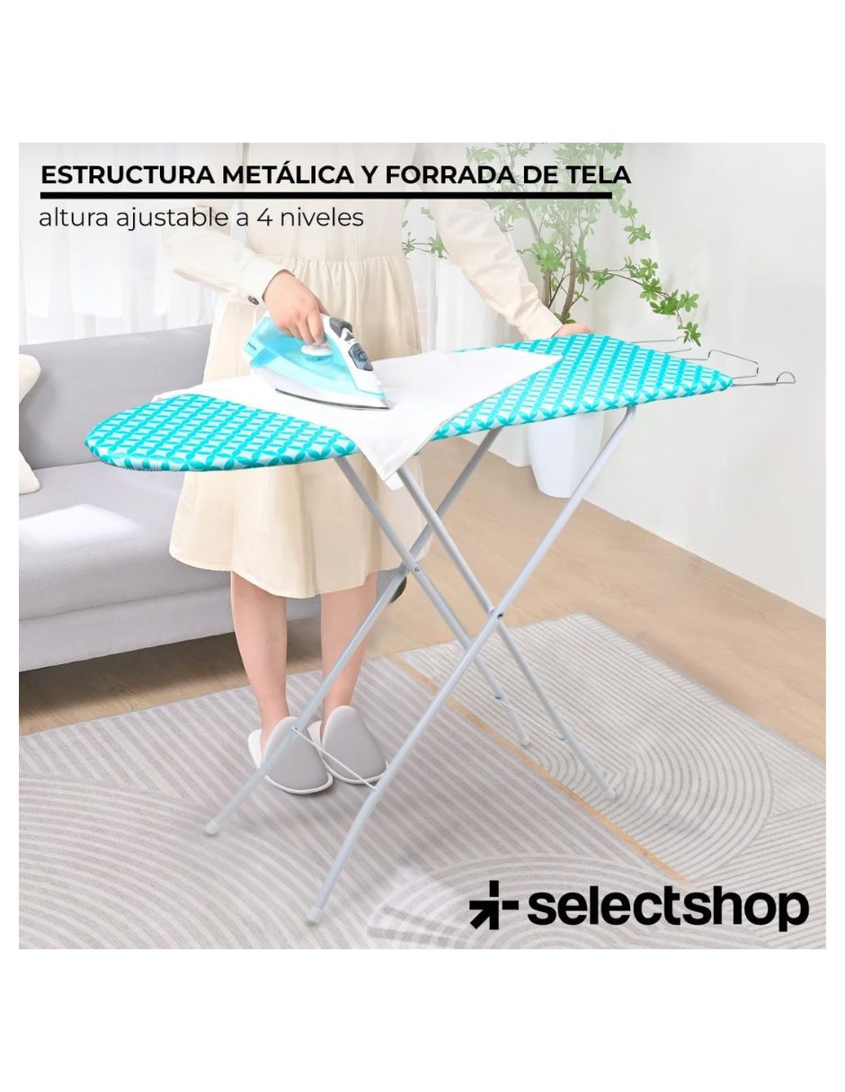 Burro de planchar selectshop tabla plegable de 5
