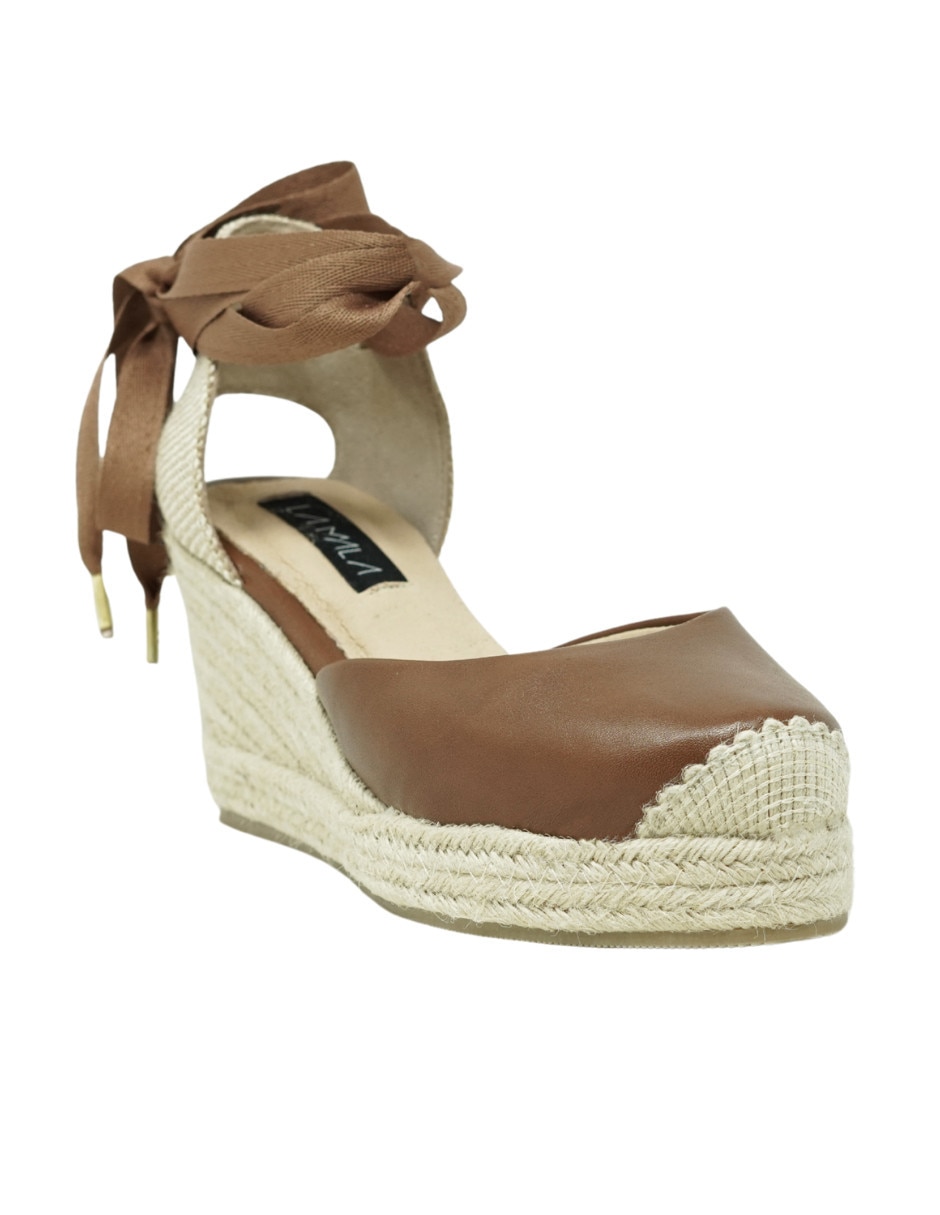 Alpargata para mujer la mala lace up 4