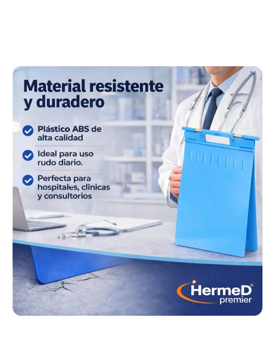 Carpeta con argollas hermed de plástico 4
