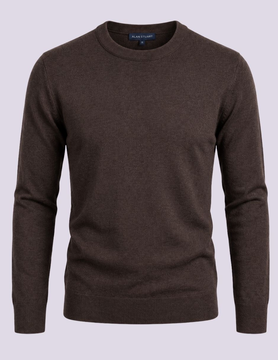 Suéter cuello redondo para hombre Suéter cuello redondo para hombre