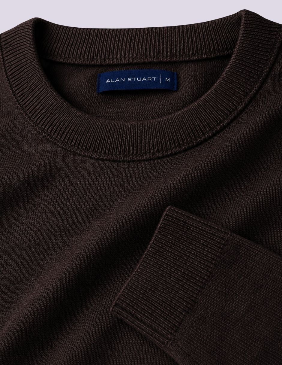 Suéter cuello redondo para hombre 4