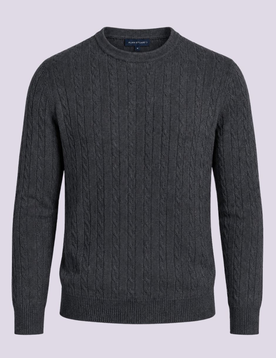 Suéter cuello redondo para hombre Suéter cuello redondo para hombre