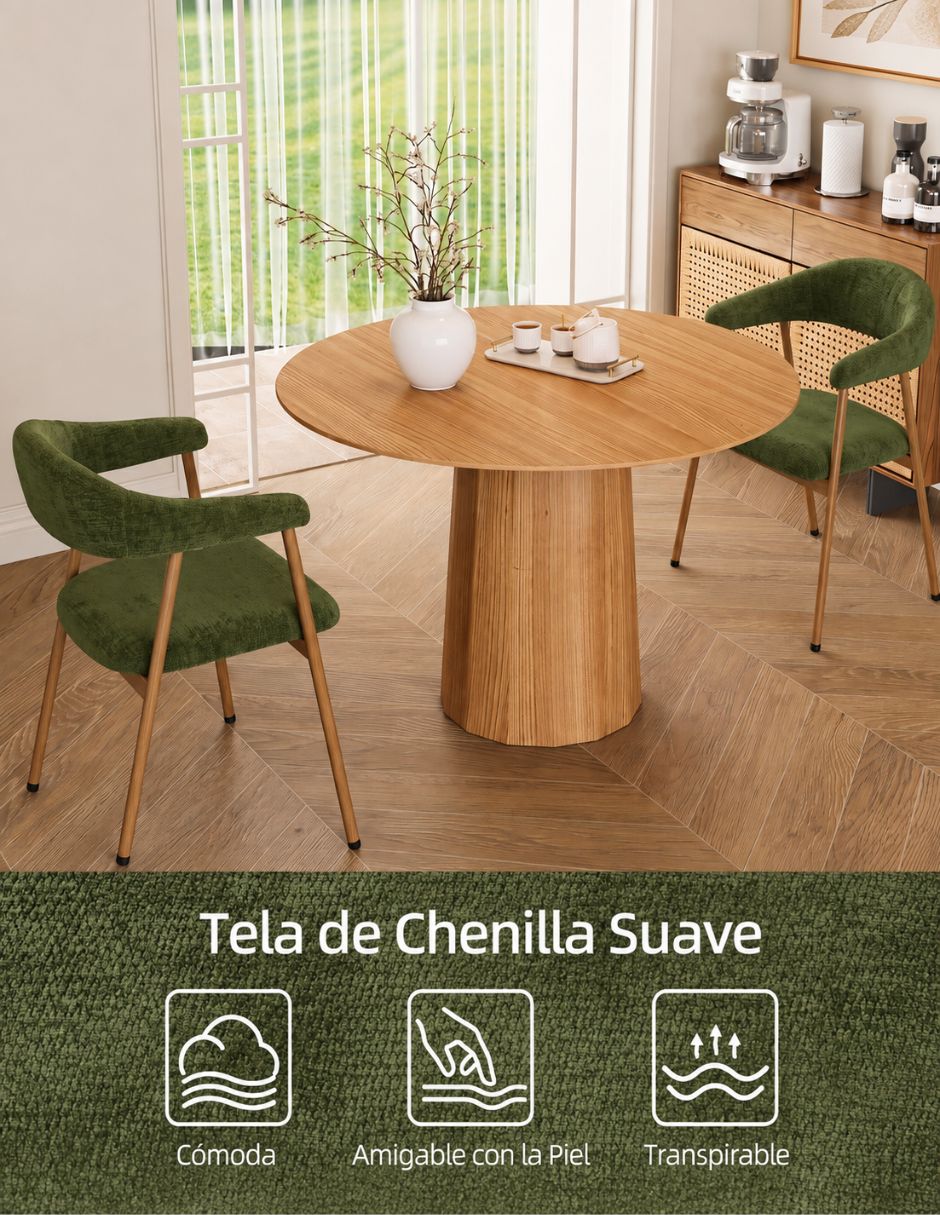 Silla con brazos 2 piezas 5