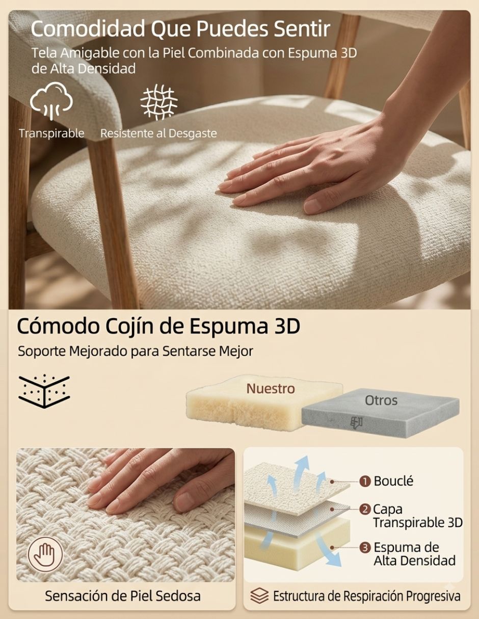 Set de sillas 2 piezas 2