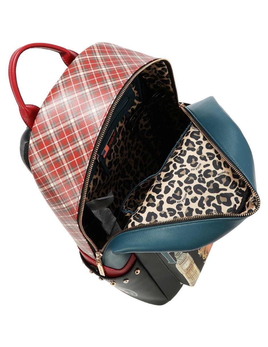 Mochila casual london eye impermeable para mujer 8