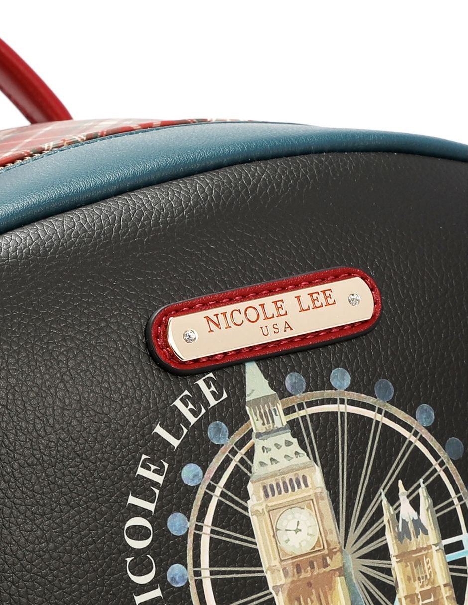 Mochila casual london eye impermeable para mujer 7