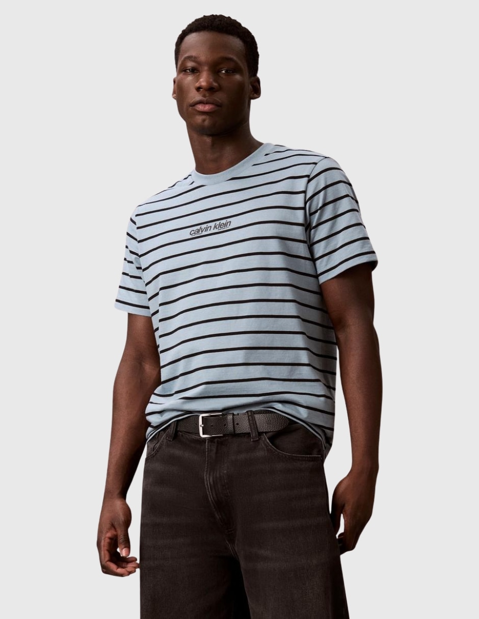 Playera cuello redondo para hombre