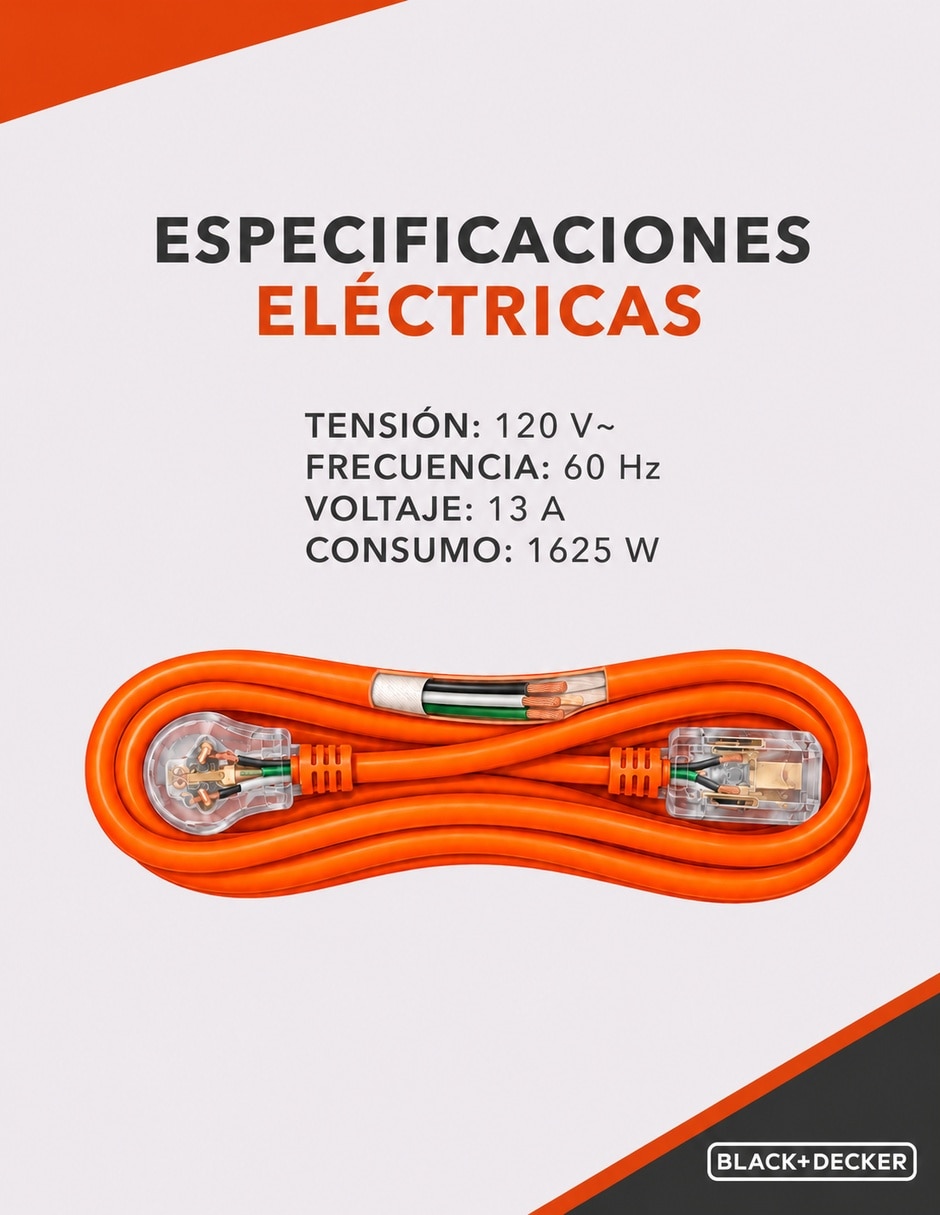 Extensión Eléctrica 5 m 6