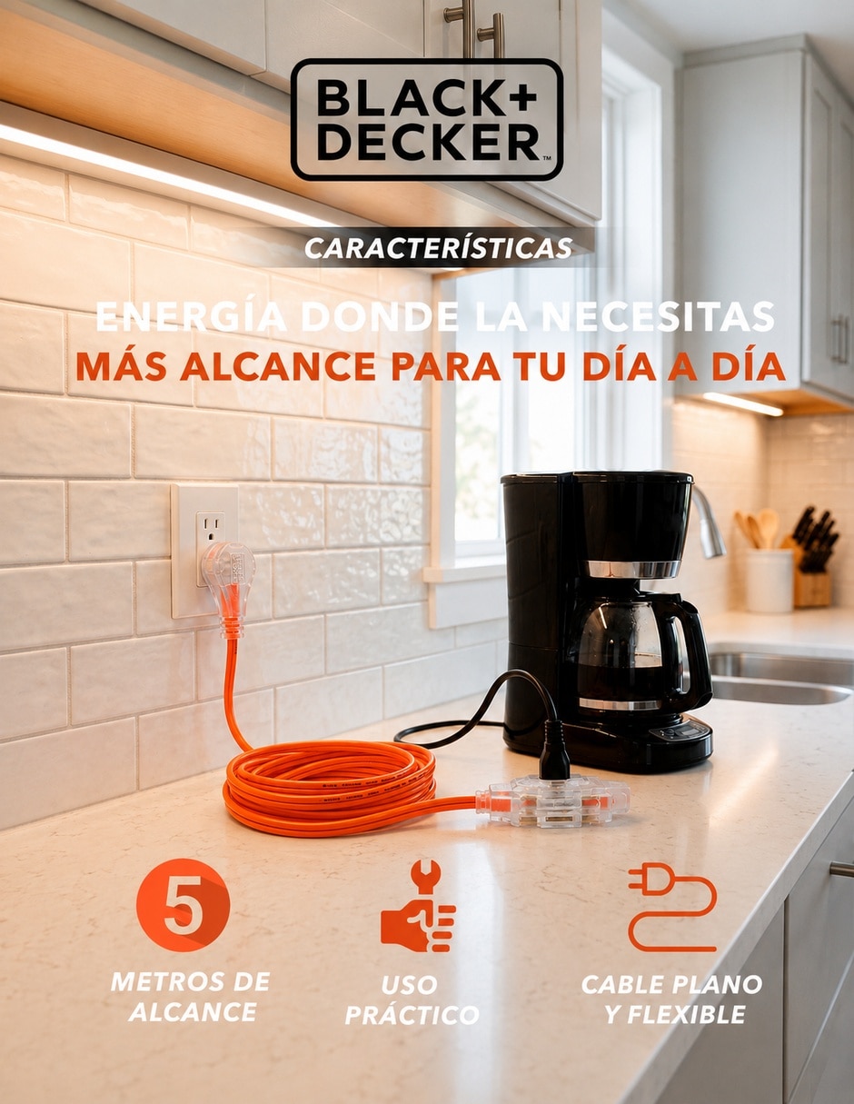 Extensión Eléctrica 5 m 4