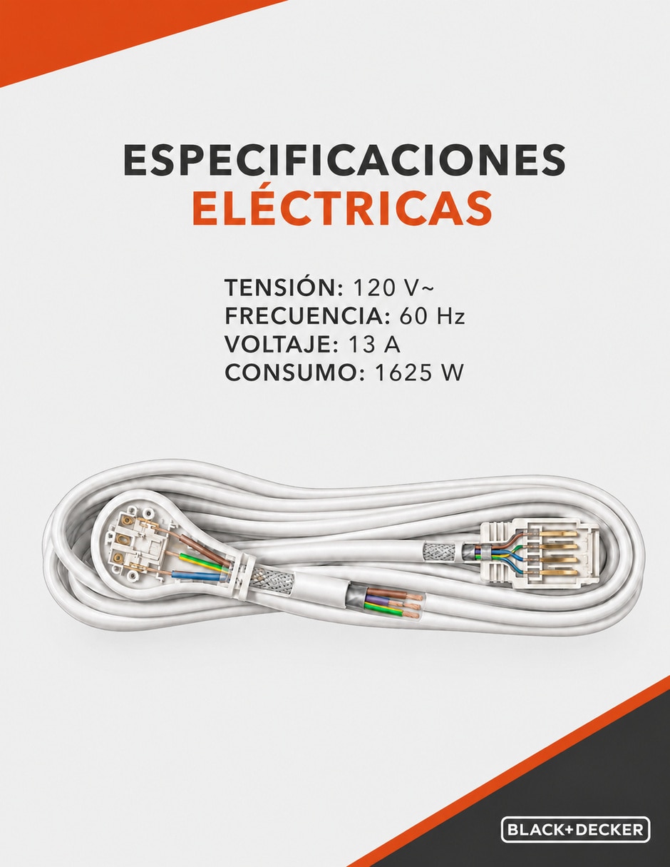 Extensión Eléctrica 3 m 8
