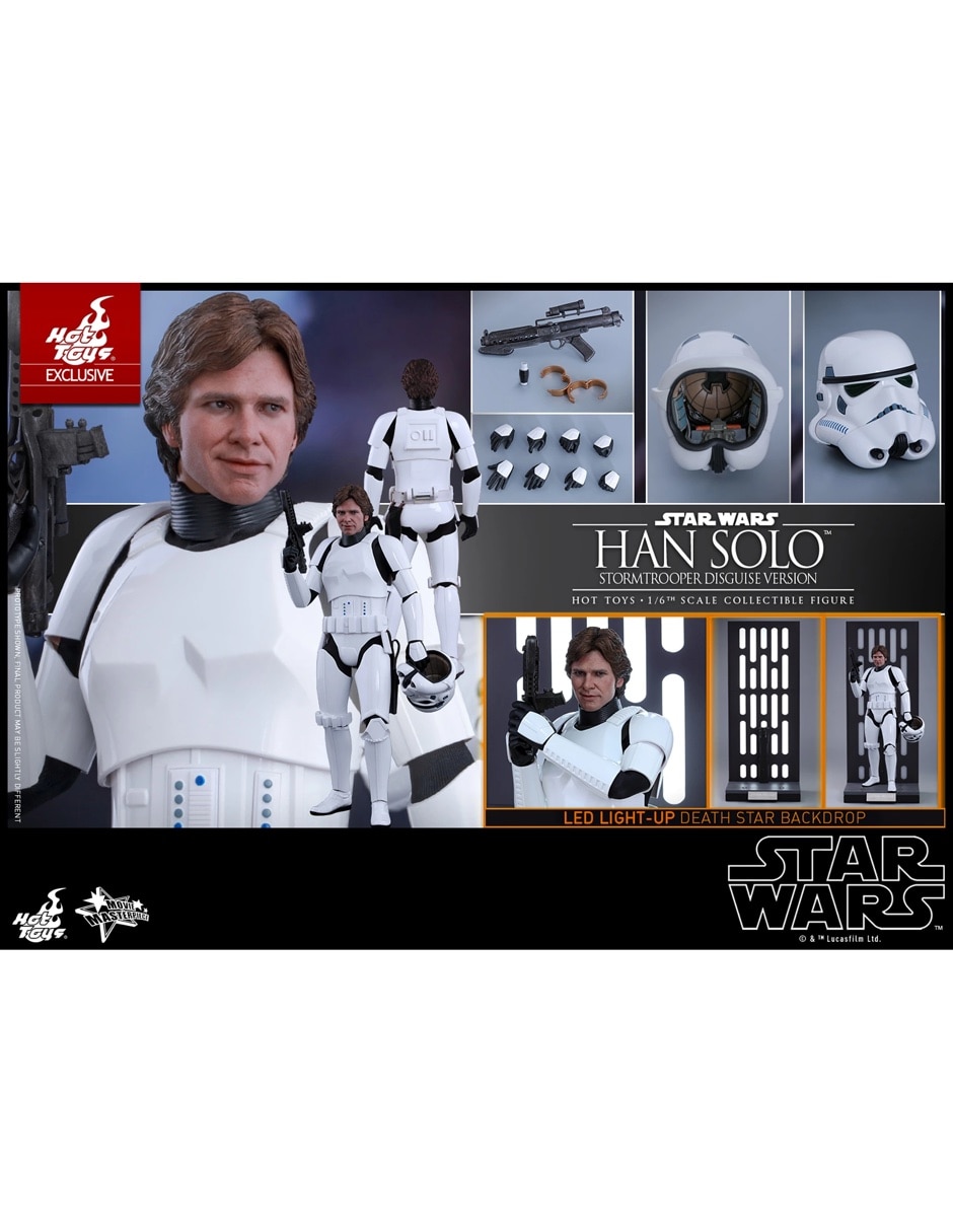 Figura de colección articulada Star Wars Episode IV: A New Hope Han Solo limitada 8