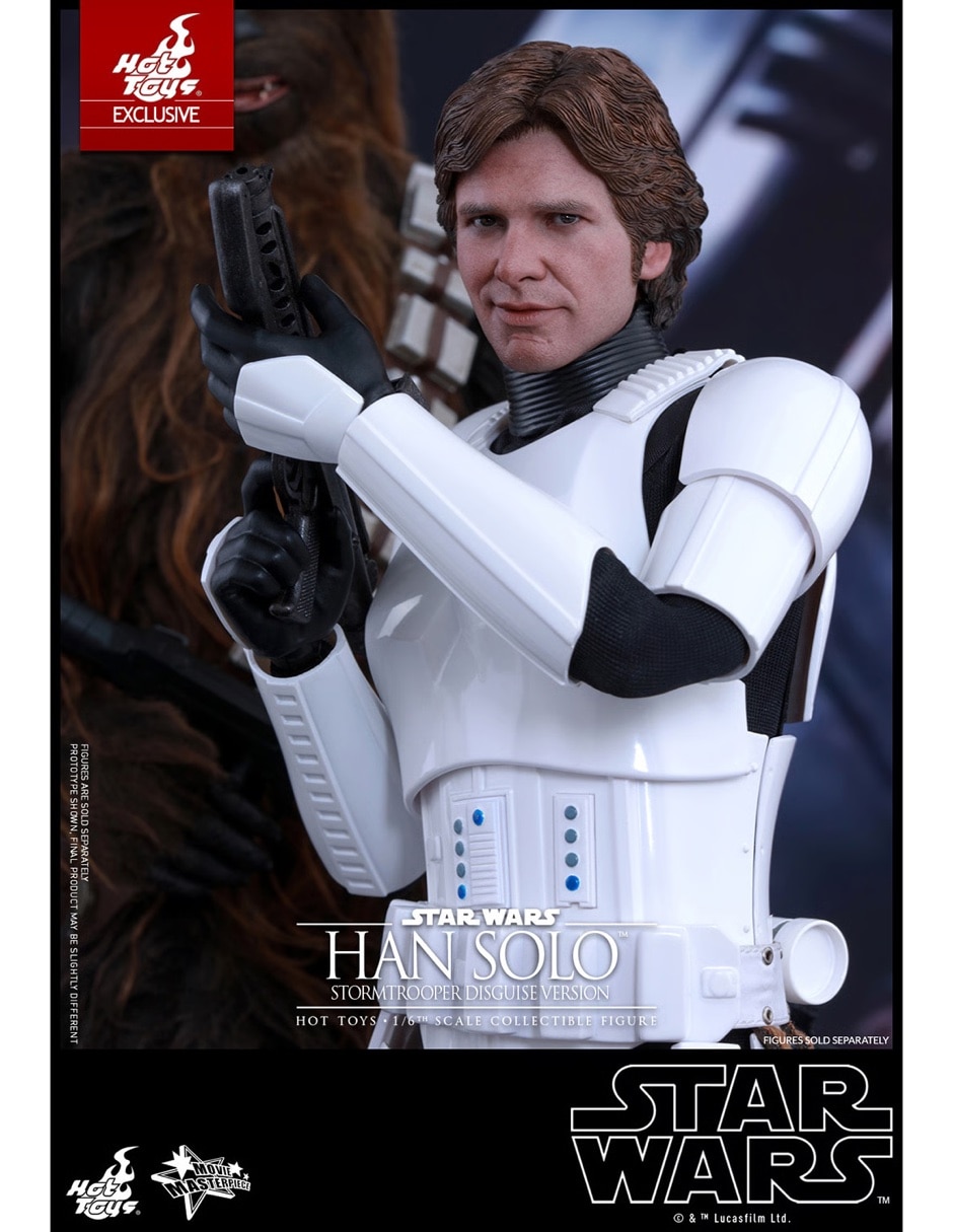 Figura de colección articulada Star Wars Episode IV: A New Hope Han Solo limitada 9