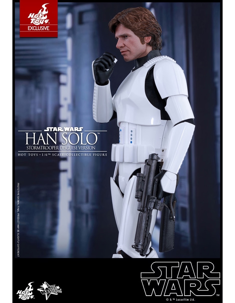 Figura de colección articulada Star Wars Episode IV: A New Hope Han Solo limitada 6
