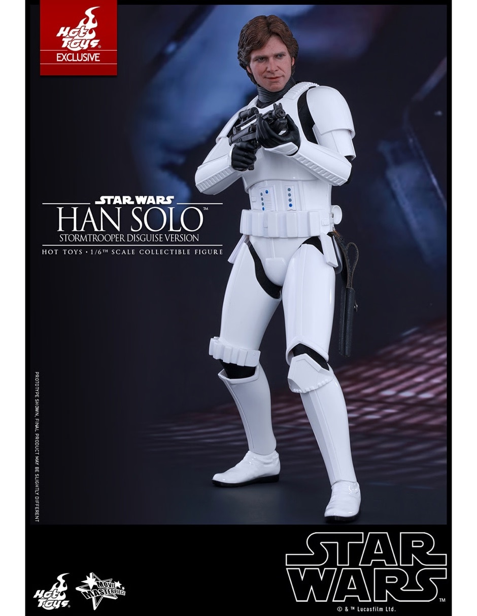 Figura de colección articulada Star Wars Episode IV: A New Hope Han Solo limitada 7