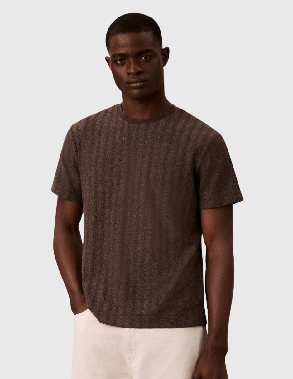 Playera cuello redondo para hombre