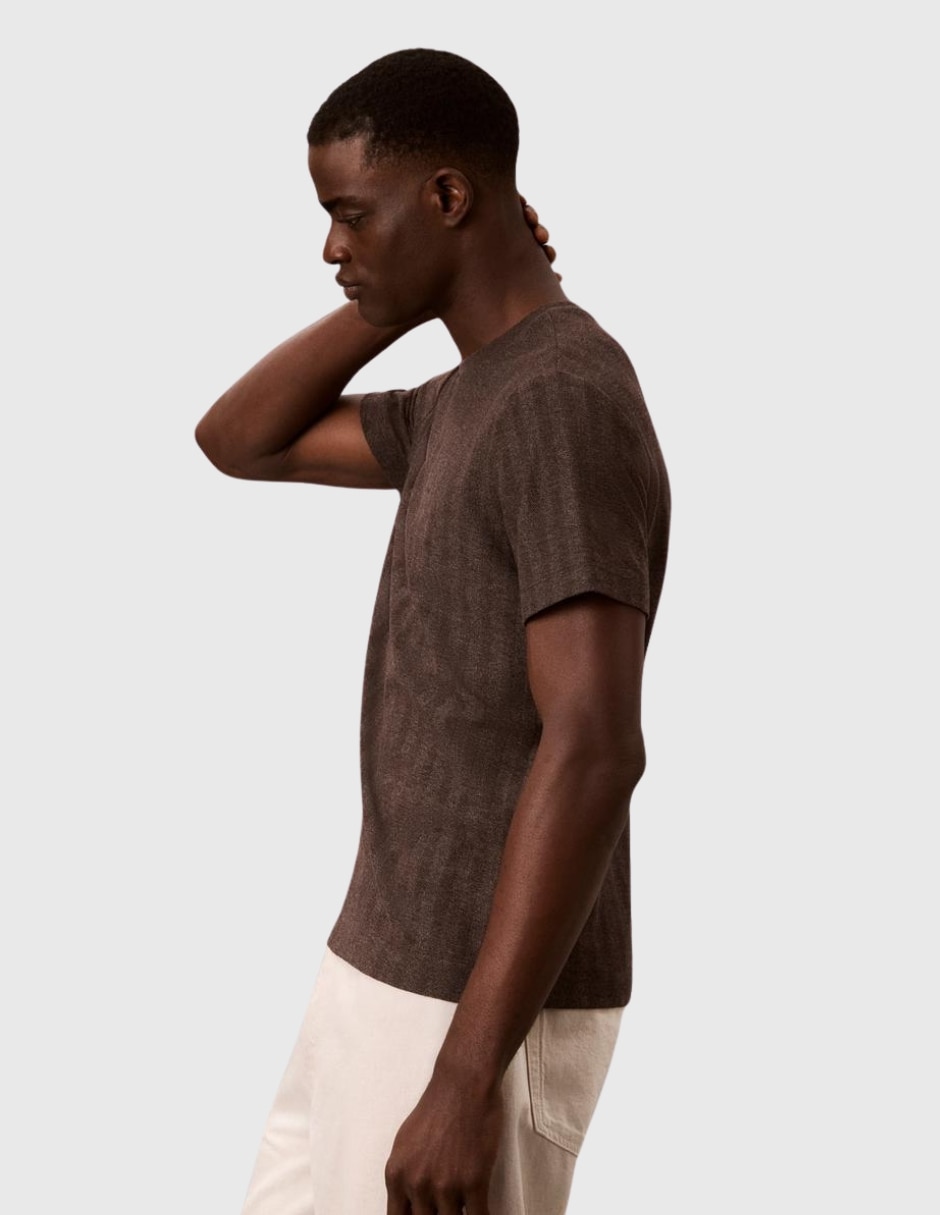 Playera cuello redondo para hombre 5