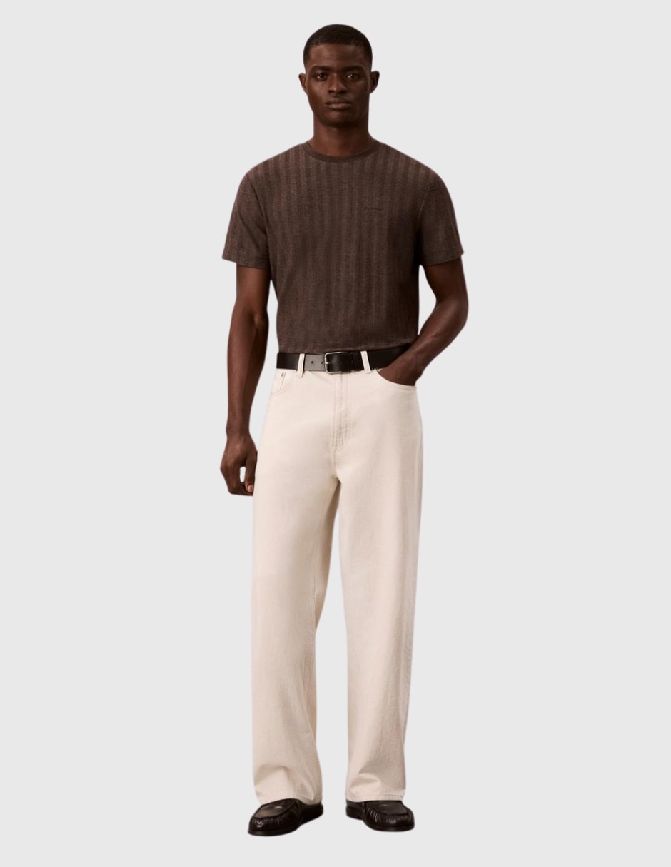 Playera cuello redondo para hombre 4