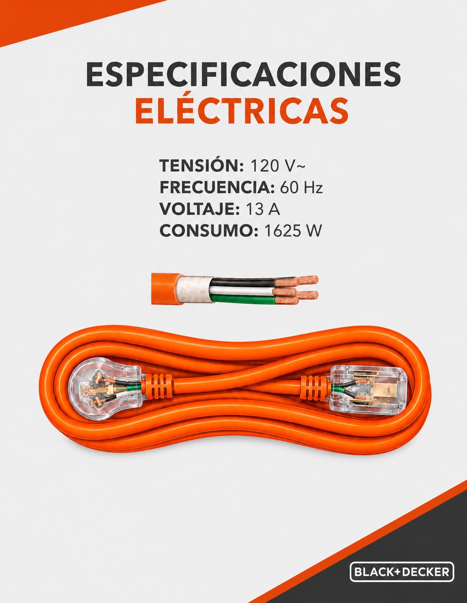 Extensión Eléctrica 15 m 8