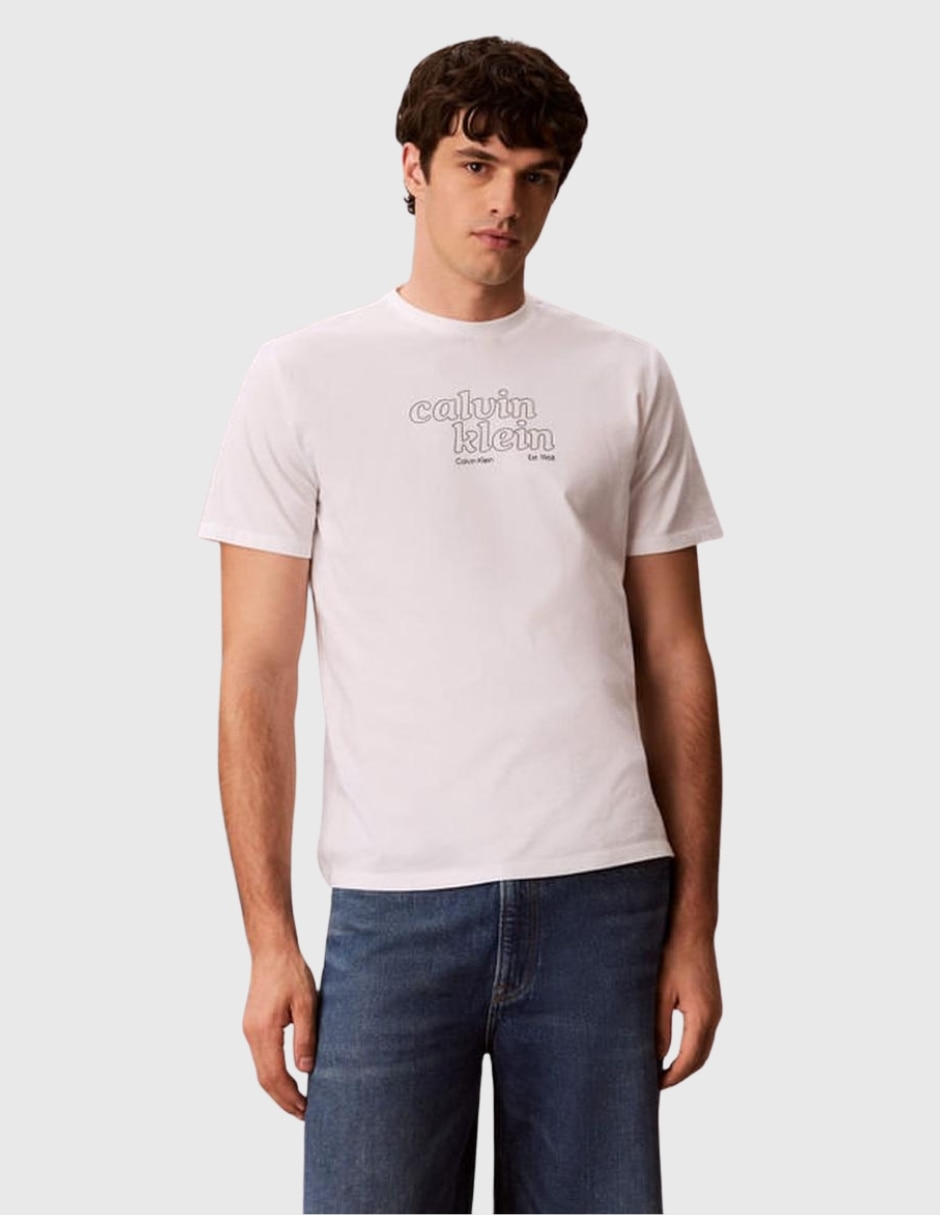 Playera cuello redondo para hombre Playera cuello redondo para hombre