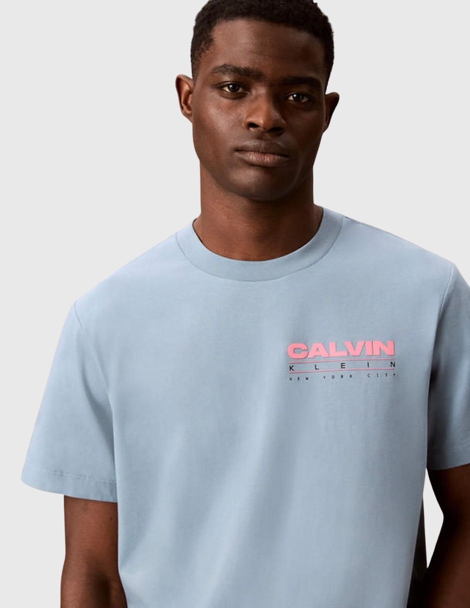 Playera cuello redondo para hombre