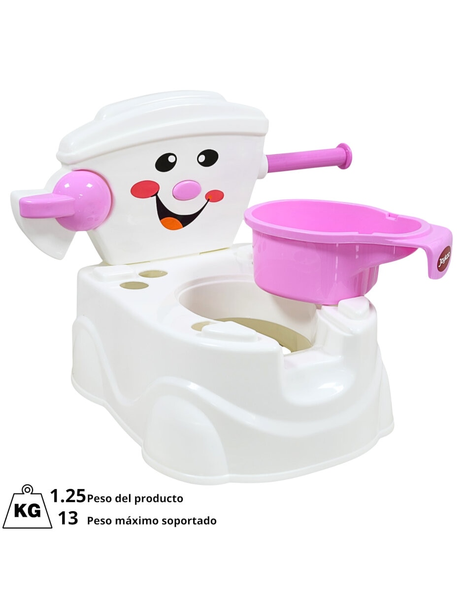 Entrenador de baño porta rollo de papel 3