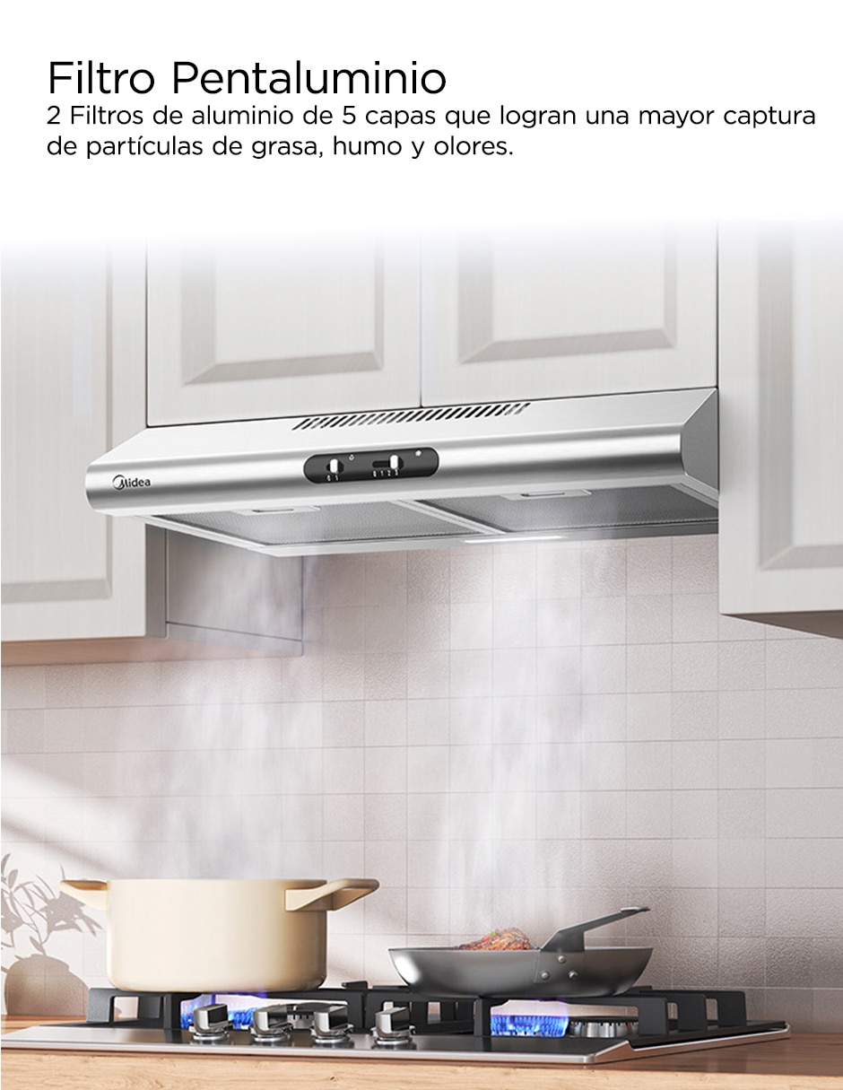 Parrilla a Gas LP empotrable 6