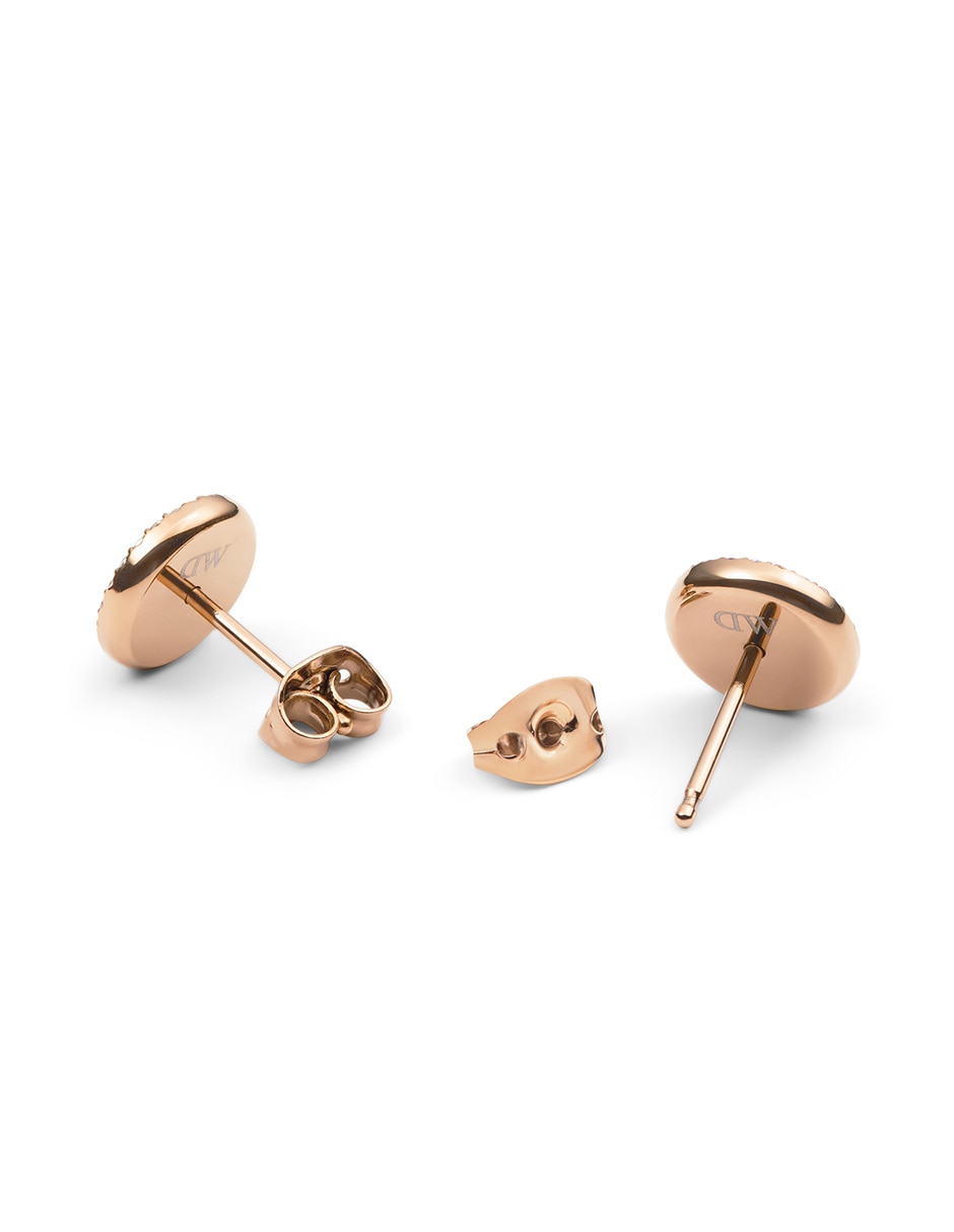 Aretes cortos Daniel Wellington ojo de tigre 3