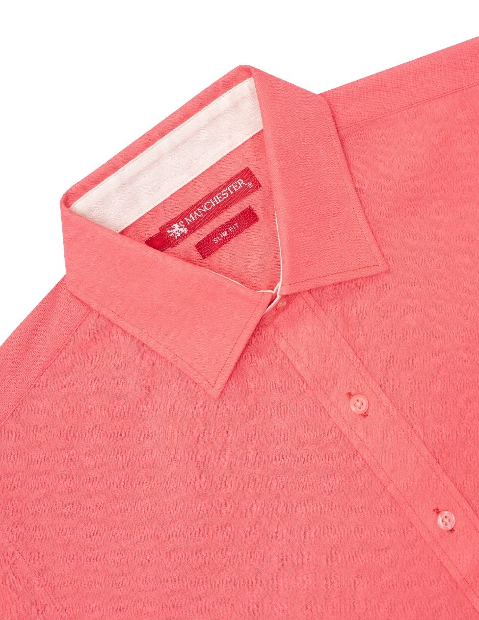 Camisa casual manga larga para hombre