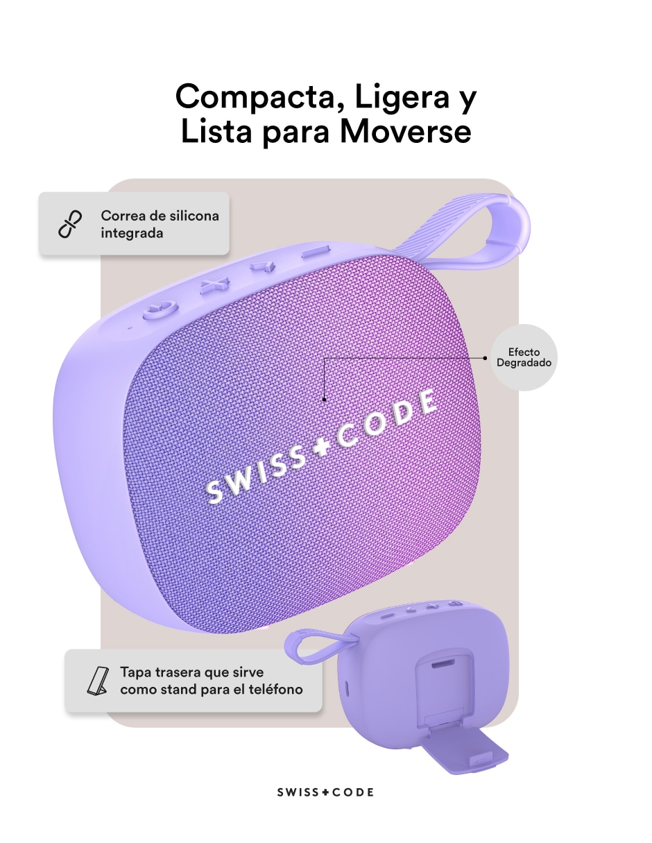 Bocina portátil SC-COMBO136 inalámbrica 4