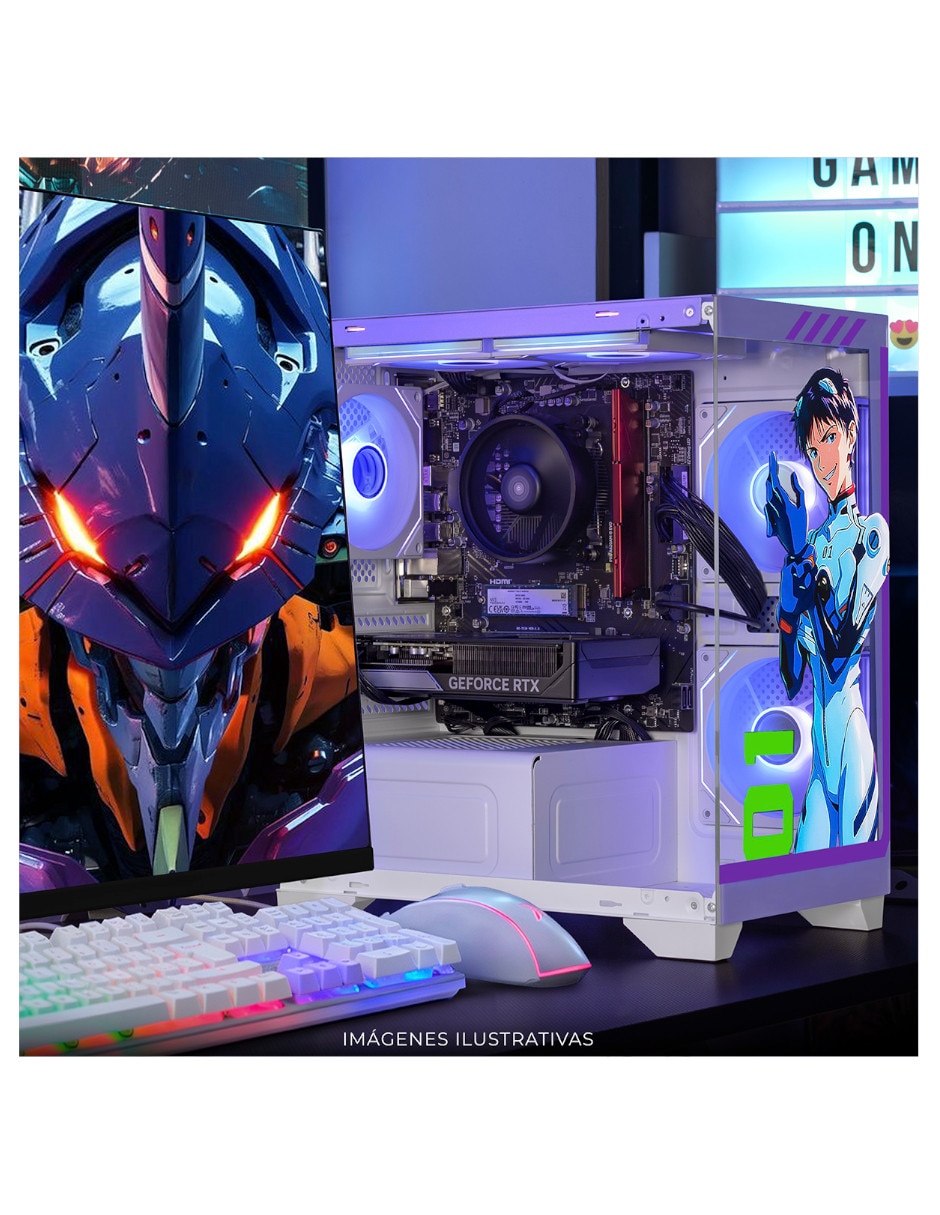 Computadora gamer Xtreme PC Gaming XTPCR716GB5060TIMEV01 27 pulgadas Full HD AMD Ryzen 7 NVIDIA GeForce RTX 5060 Ti 16 GB RAM 1 TB SSD