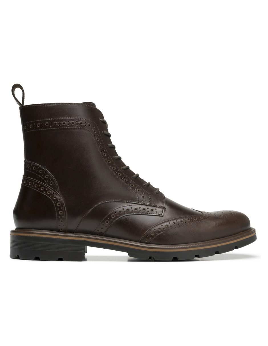 Botín de piel para hombre Botín de piel para hombre