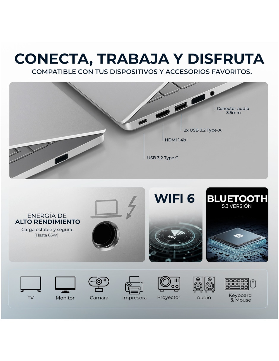 Laptop B4GZ5UA#ABA-D5 15.6 pulgadas Full HD Intel core 7 integradas 16 GB RAM 1 TB 8