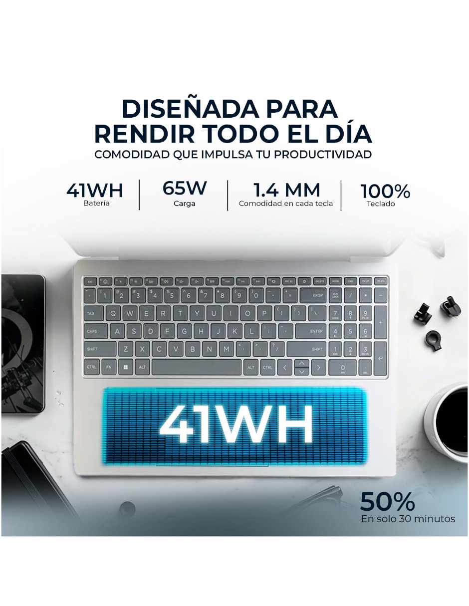 Laptop B4GZ5UA#ABA-D5 15.6 pulgadas Full HD Intel core 7 integradas 16 GB RAM 1 TB 3