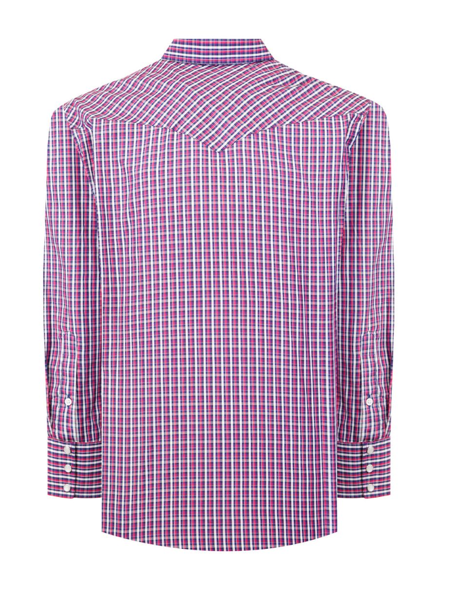 Camisa casual manga larga para hombre 4