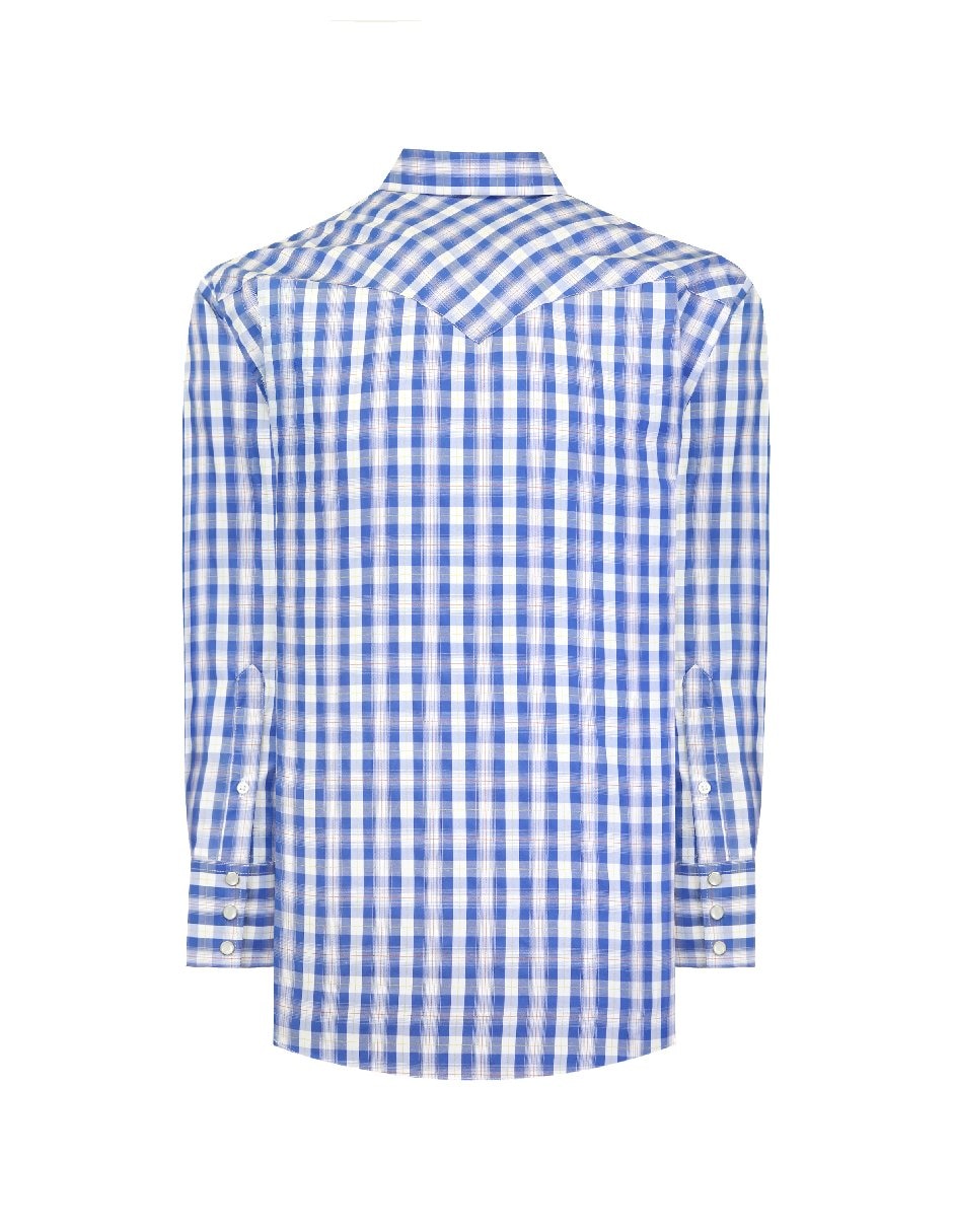 Camisa casual manga larga para hombre