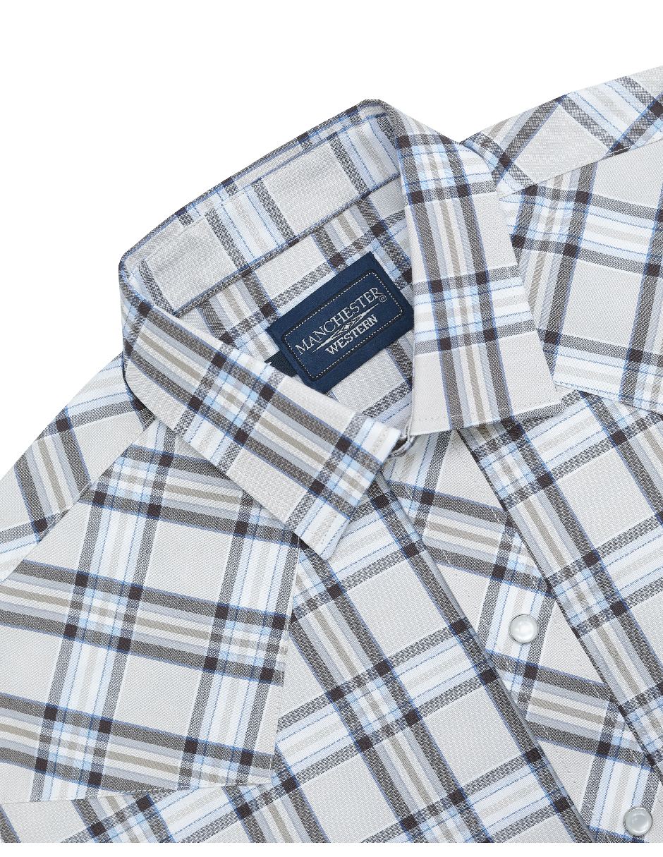 Camisa casual manga larga para hombre 4