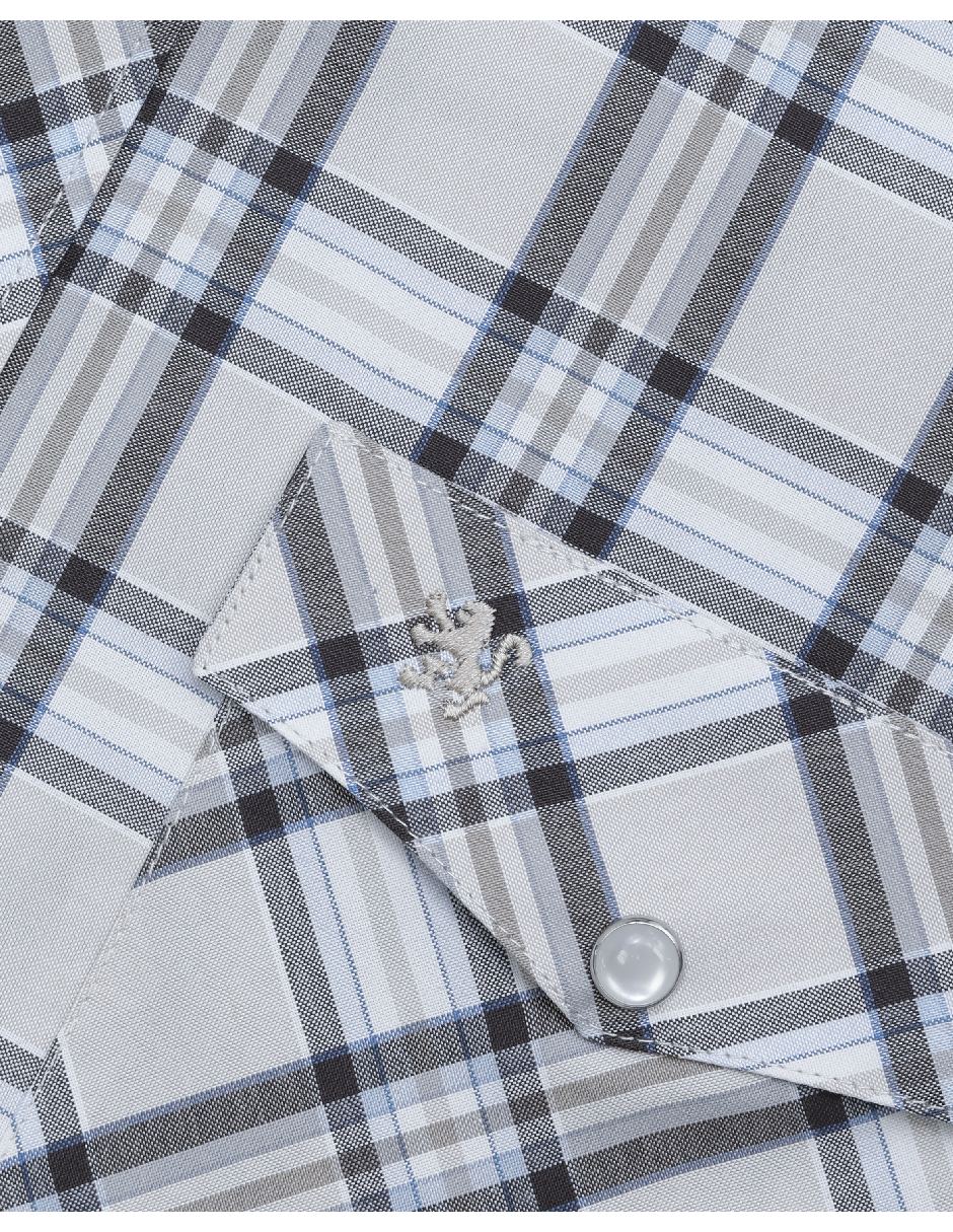 Camisa casual manga larga para hombre 3