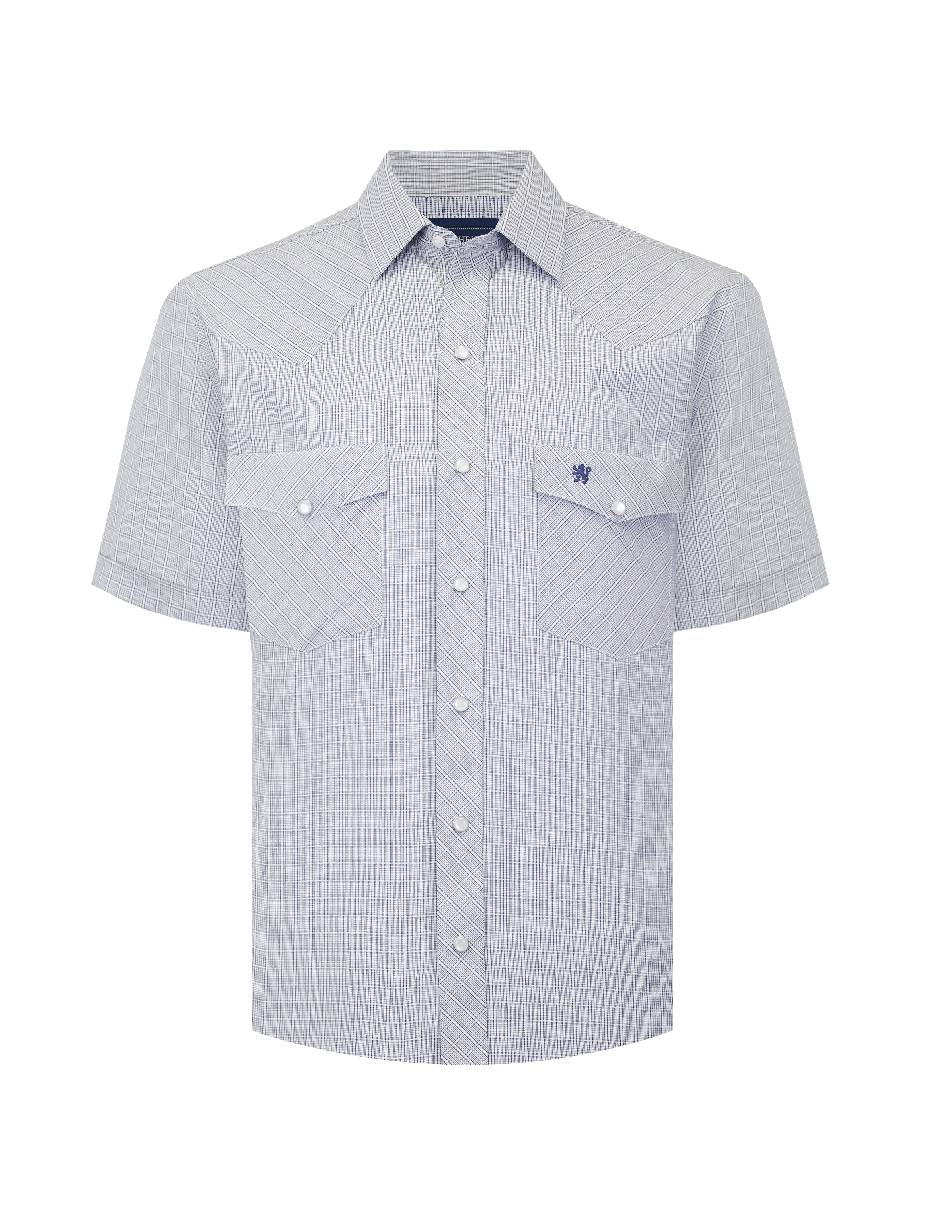 Camisa casual manga corta para hombre 5