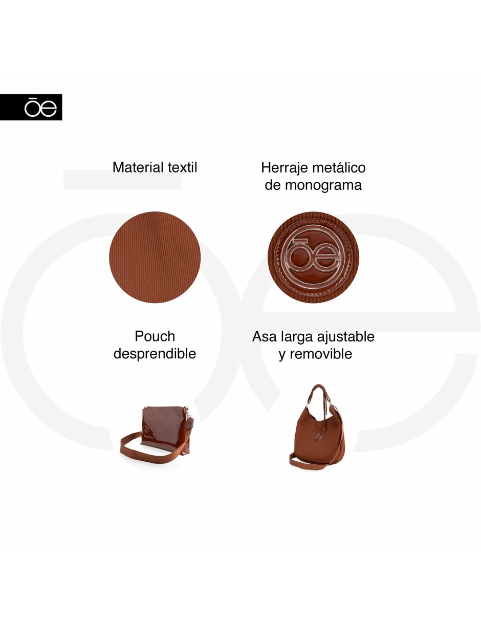 Bolsa hobo de piel para mujer 10