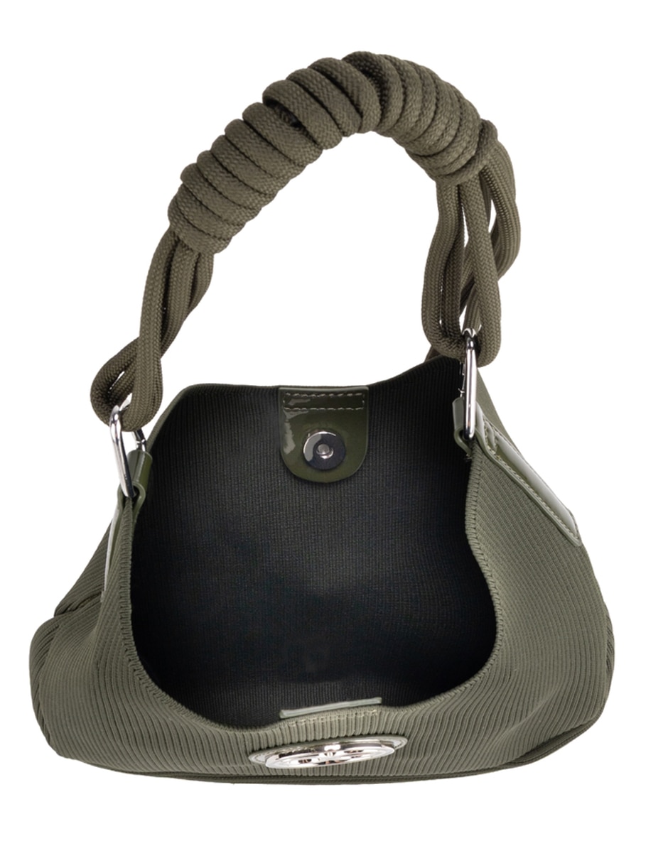 Bolsa hobo de piel vegana para mujer