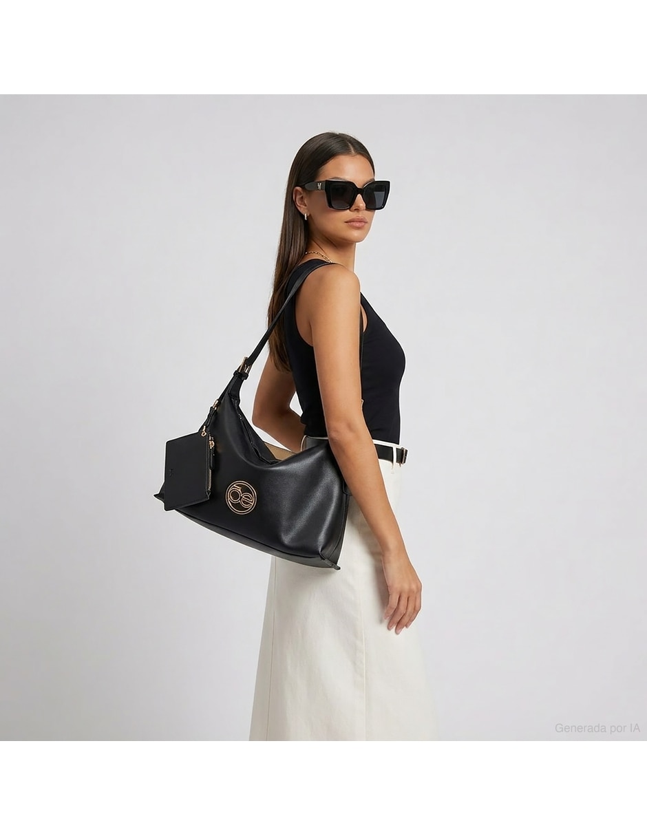 Bolsa hobo de piel para mujer 2
