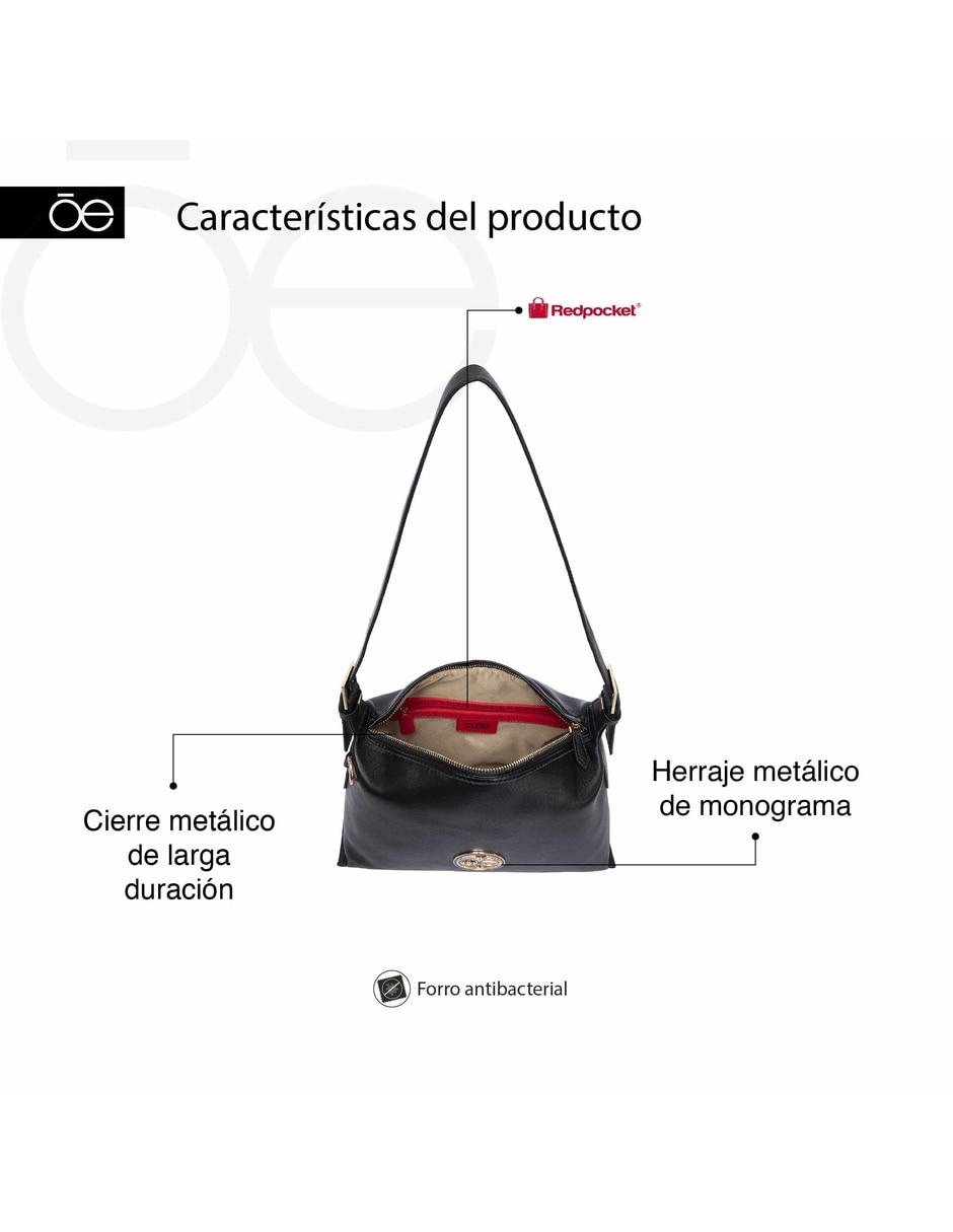 Bolsa hobo de piel para mujer 9