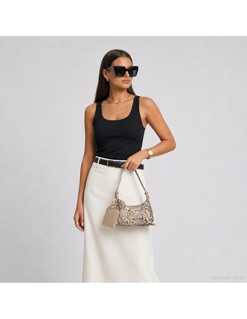 Bolsa shoulder Cloe de piel para mujer