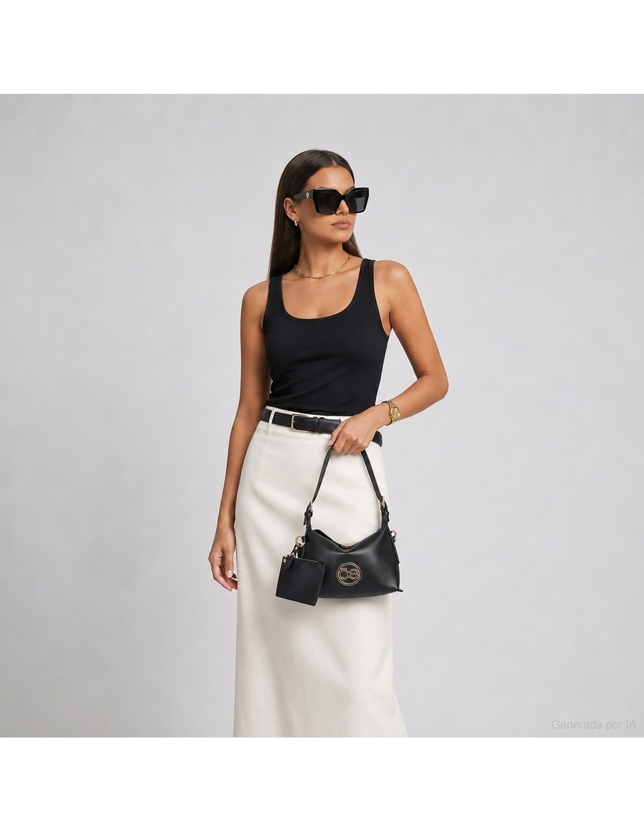 Bolsa shoulder de piel para mujer 2