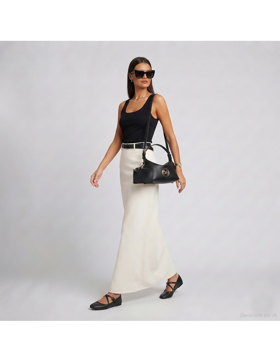 Bolsa shoulder de piel para mujer 3