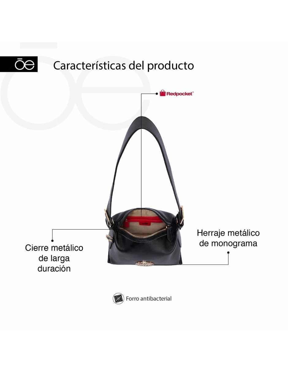 Bolsa shoulder de piel para mujer 9