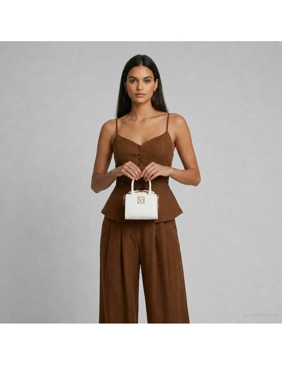 Bolsa tote Cloe de piel para mujer 9