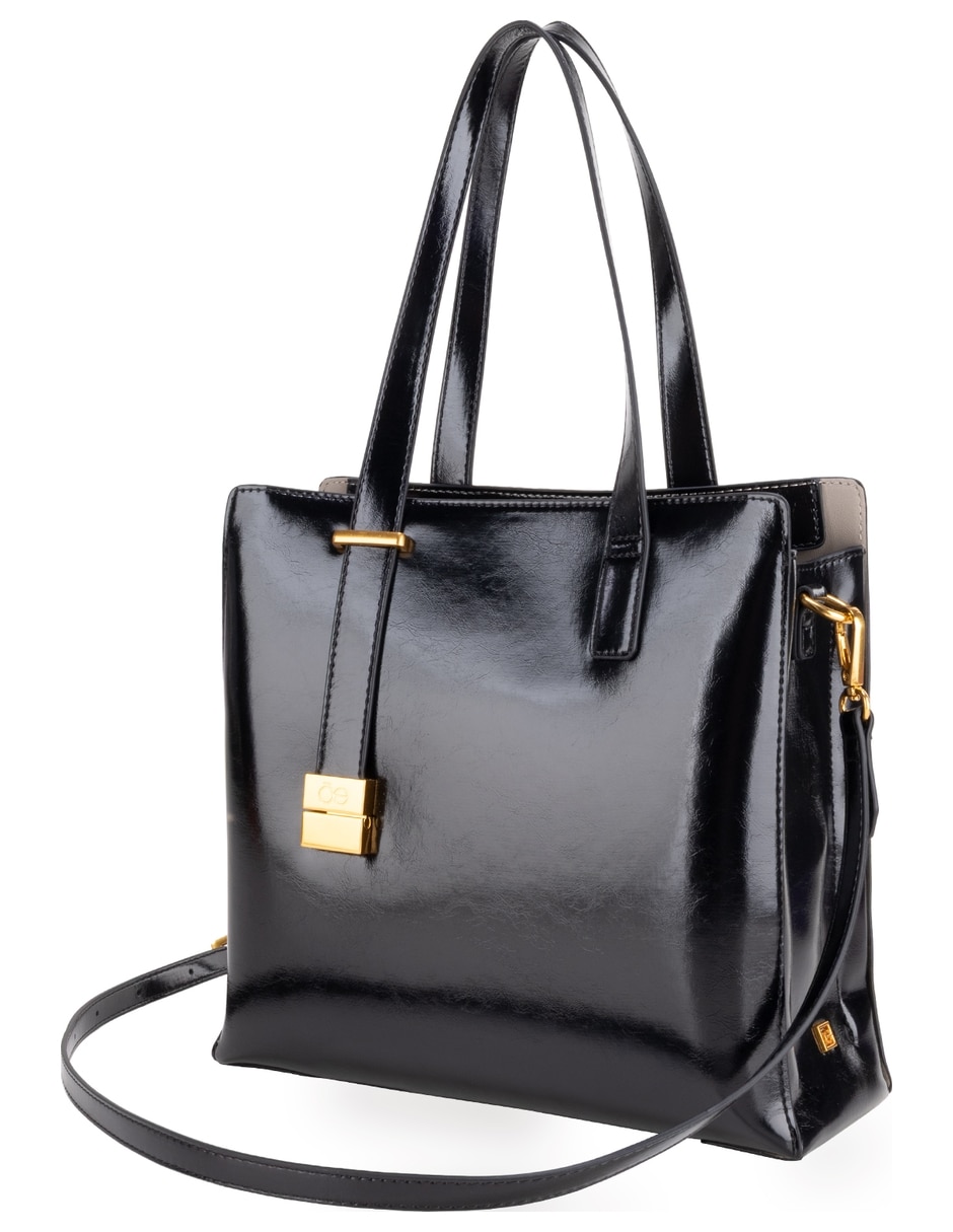 Bolsa satchel de piel para mujer 2