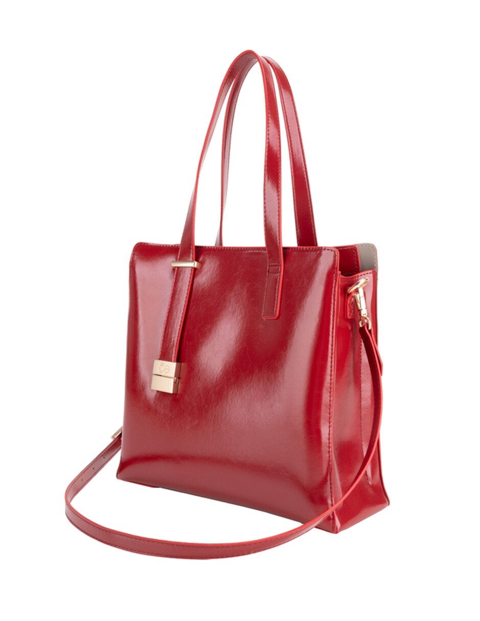 Bolsa satchel Cloe de piel para mujer