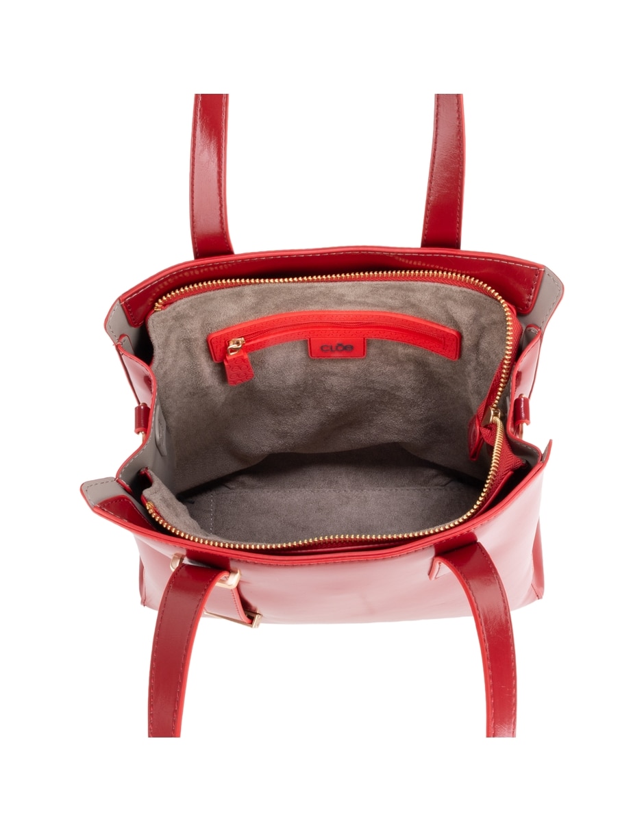 Bolsa satchel Cloe de piel para mujer